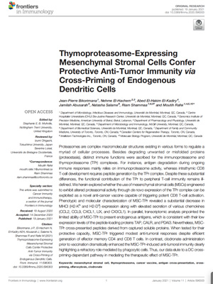thymoproteasome expressing screenshot